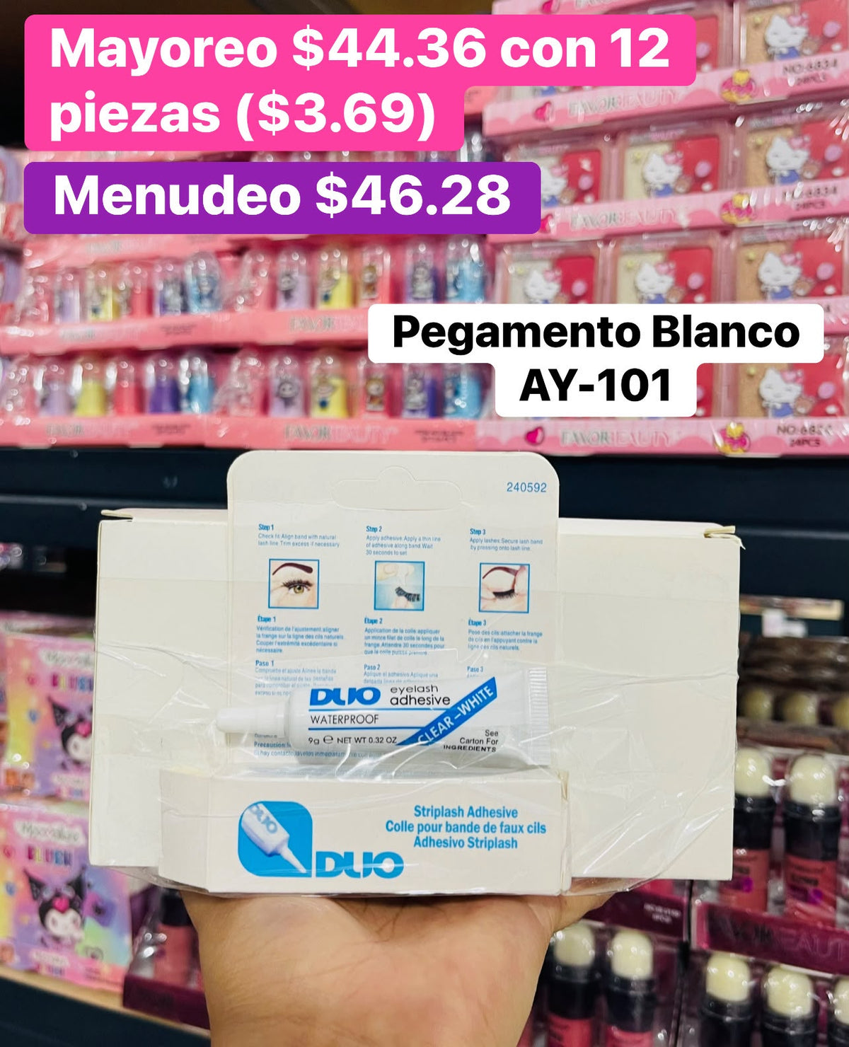 PEGAMENTO DUO B/12