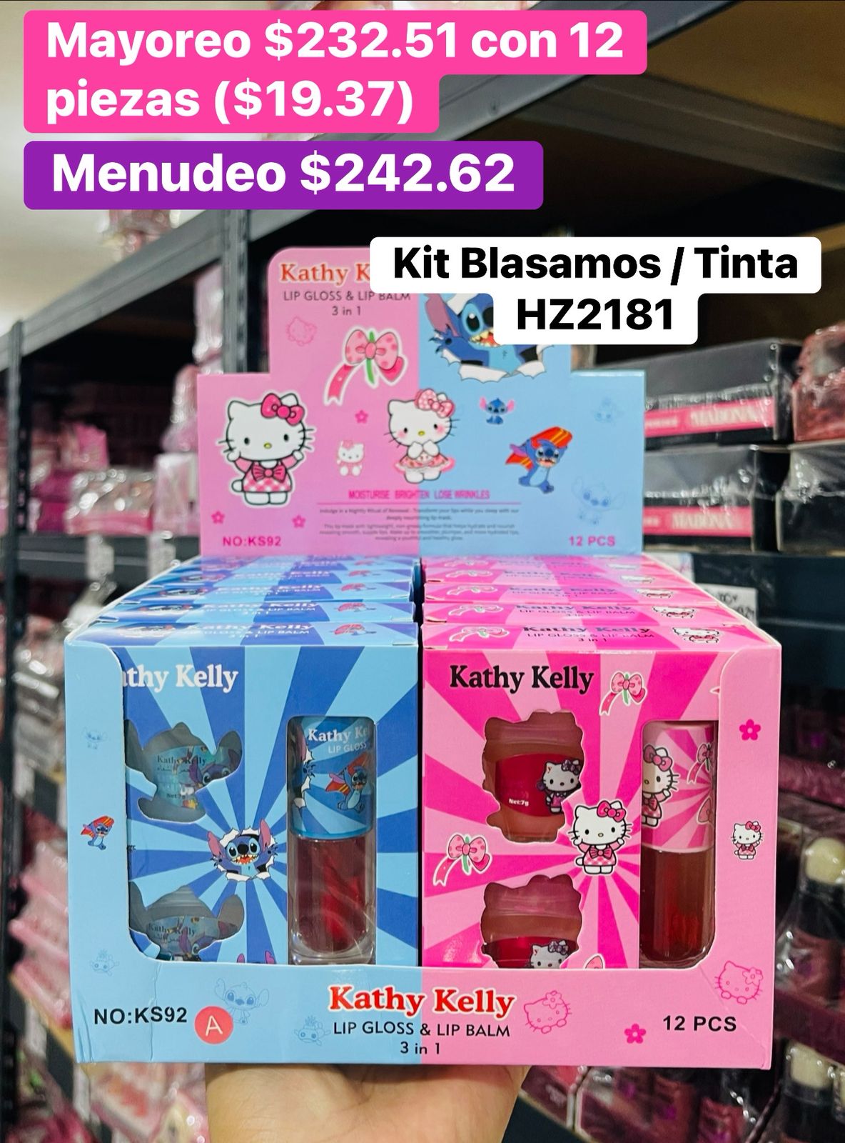 KIT BALSAMO/TINTA HZ2181 B/12
