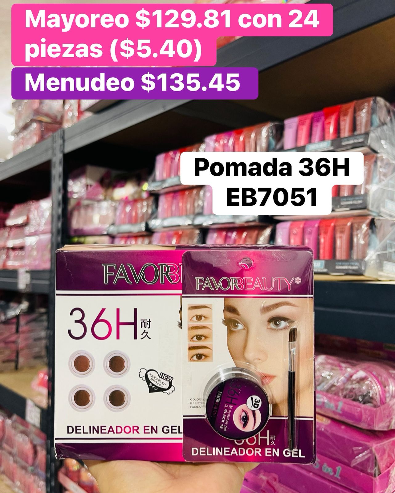 POMADA CEJA EB7051 B/24