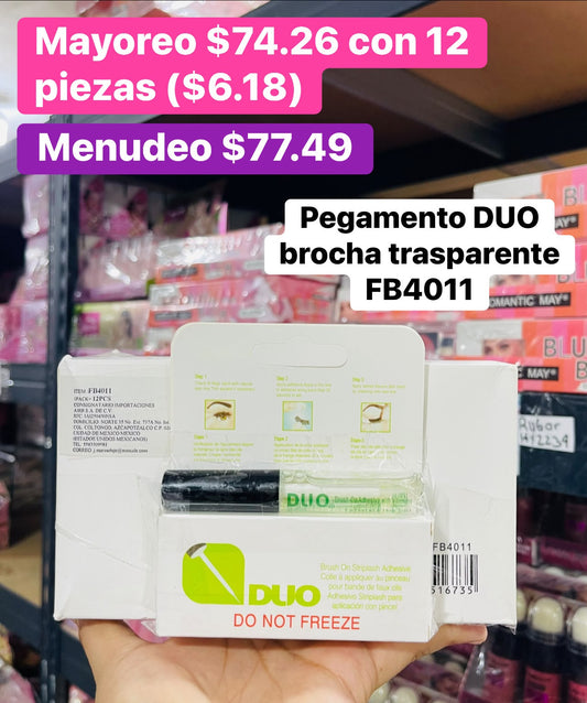 PEGAMENTO BROCHA DUO B/12