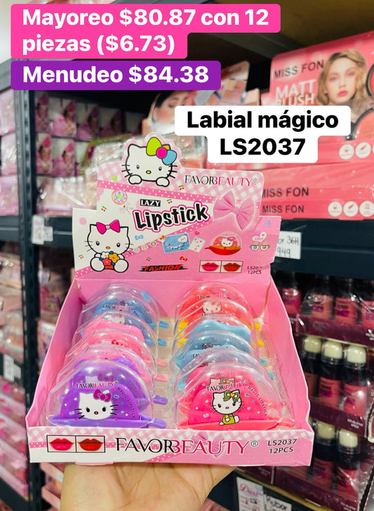 LABIAL MAGICO KITTY LS2037 B/12