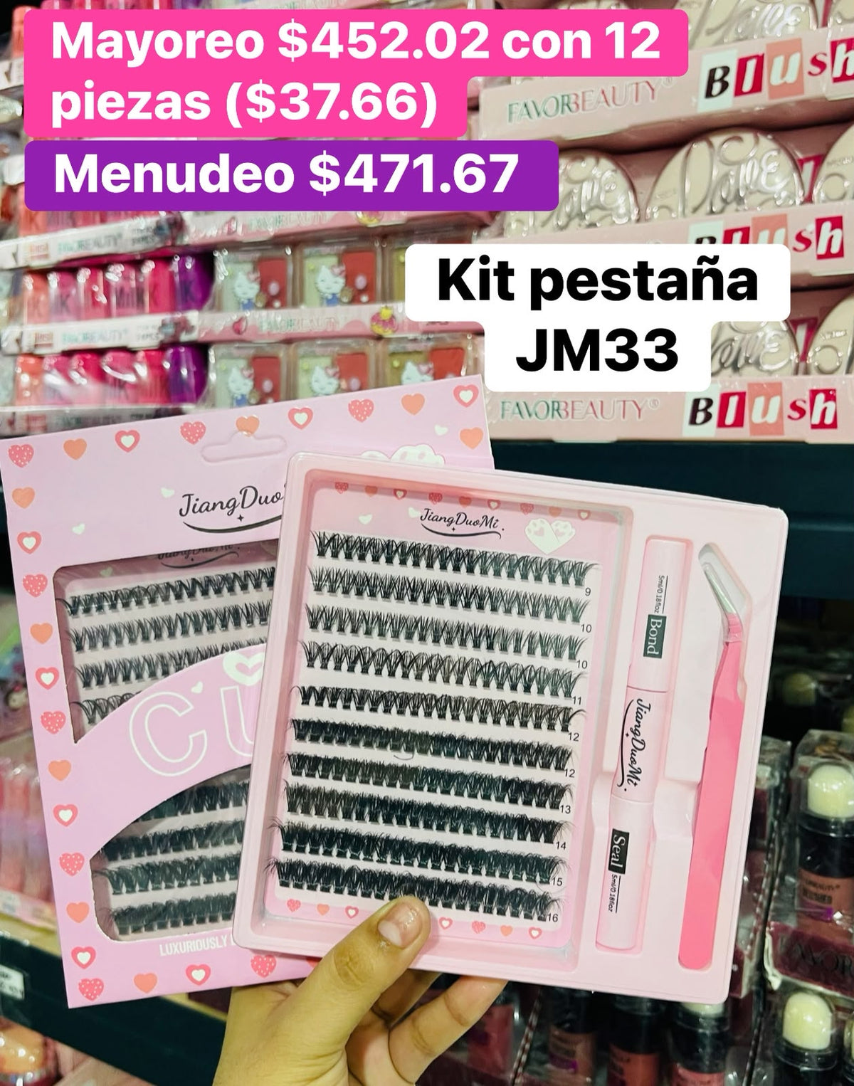 KIT PESTAÑA B/12