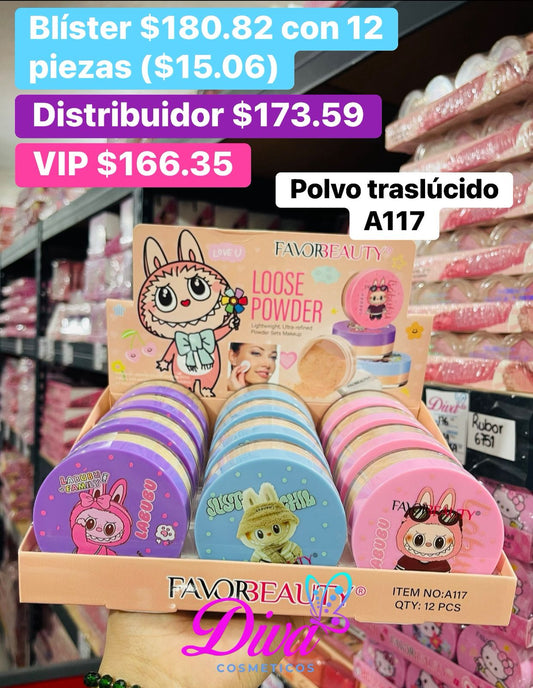 POLVO TRASLUCIDO A117 B/12