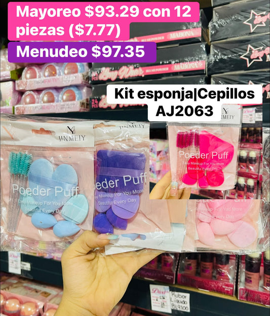 KIT ESPONJA AJ2063 B/12