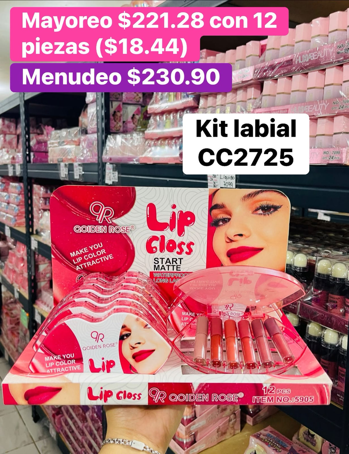 KIT LABIAL CC2725 B/12