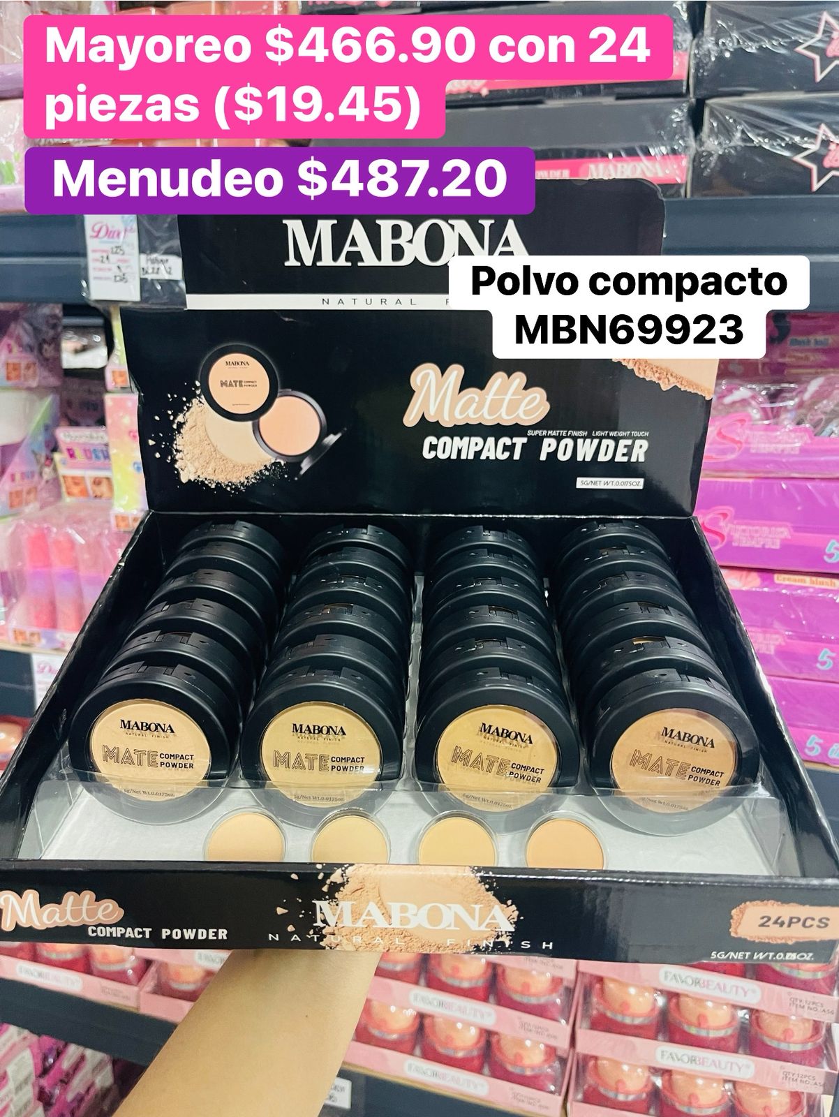 POLVO COMPACTO MBN69923 B/24