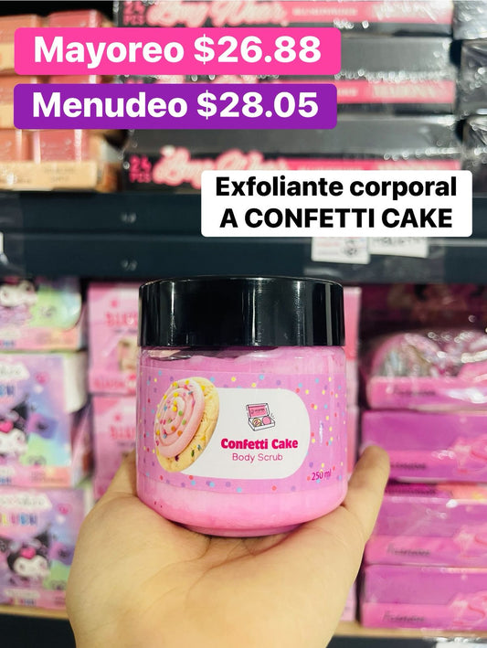 EXFOLIANTE CORPORAL CONFETTI CAKE