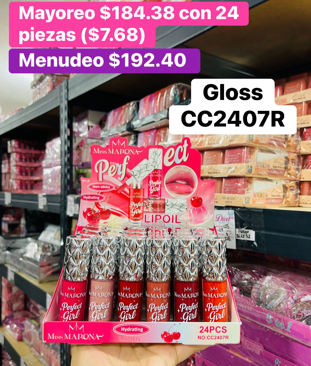 GLOSS CC2407R B/24