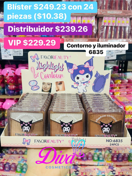 CONTORNO/ILUMINADOR 6835 B/24
