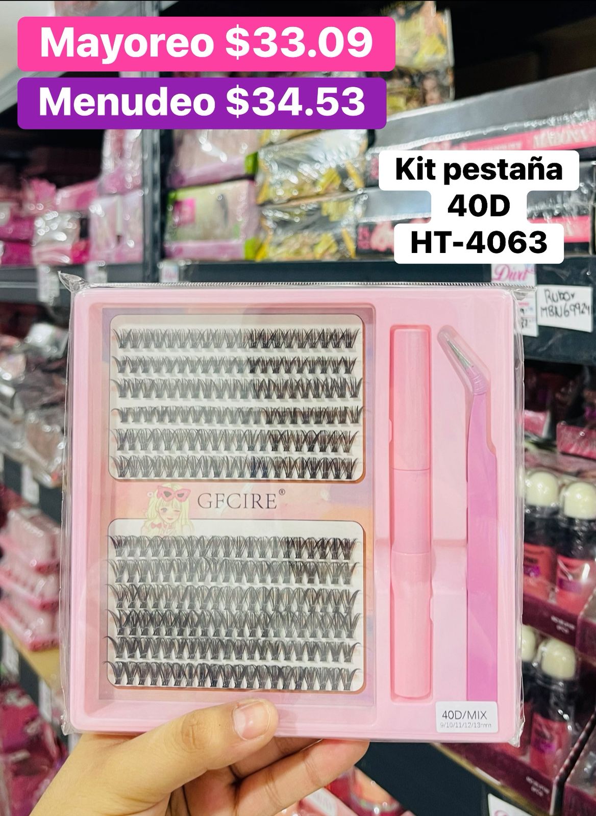 KIT PESTAÑA HT-4063