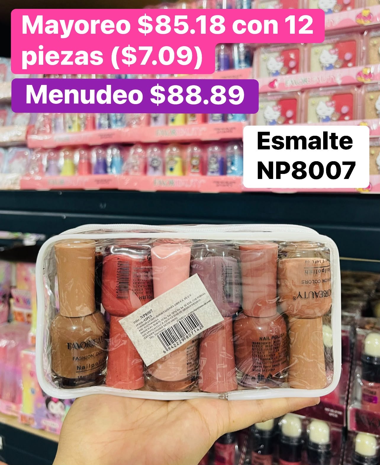 ESMALTE NP8007 B/12