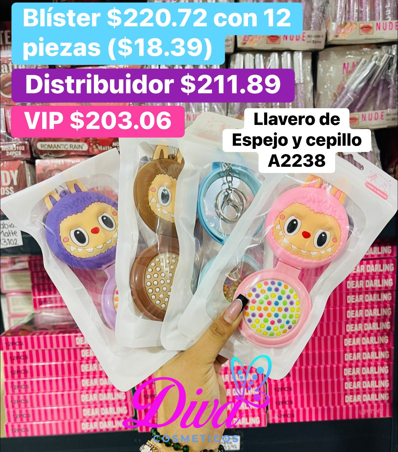 ESPEJP/CEPILLO A2238 B/12