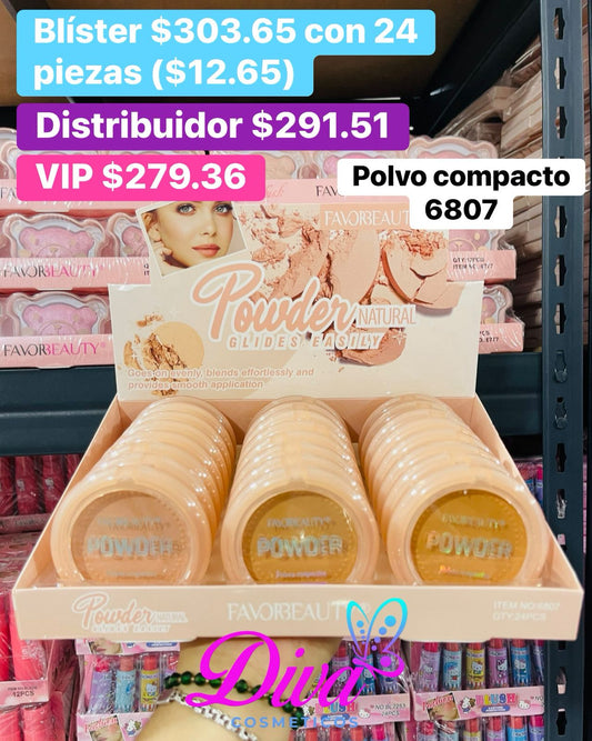POLVO COMPACTO 6807 B/24