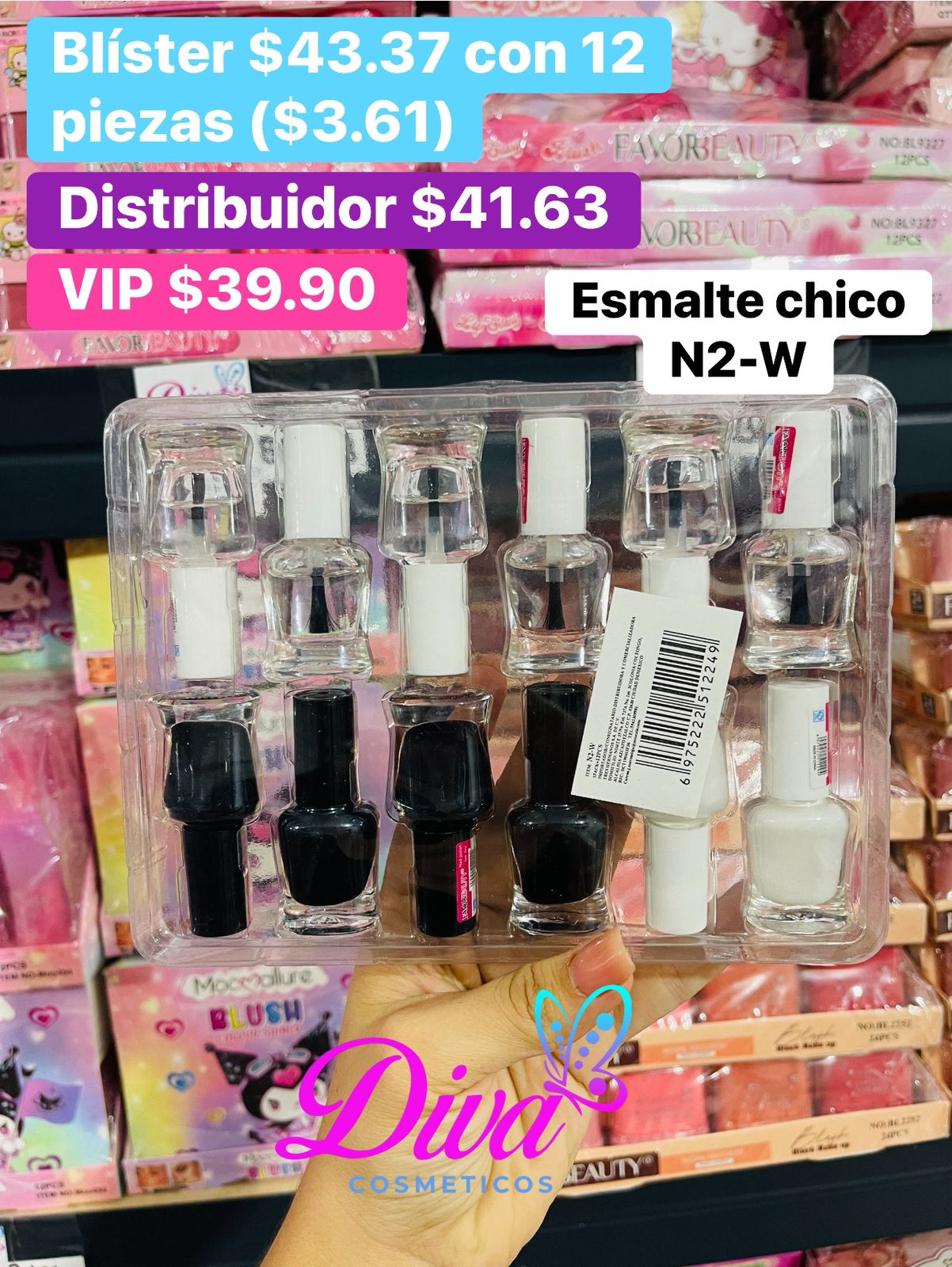 ESMALTE N2-W B/12