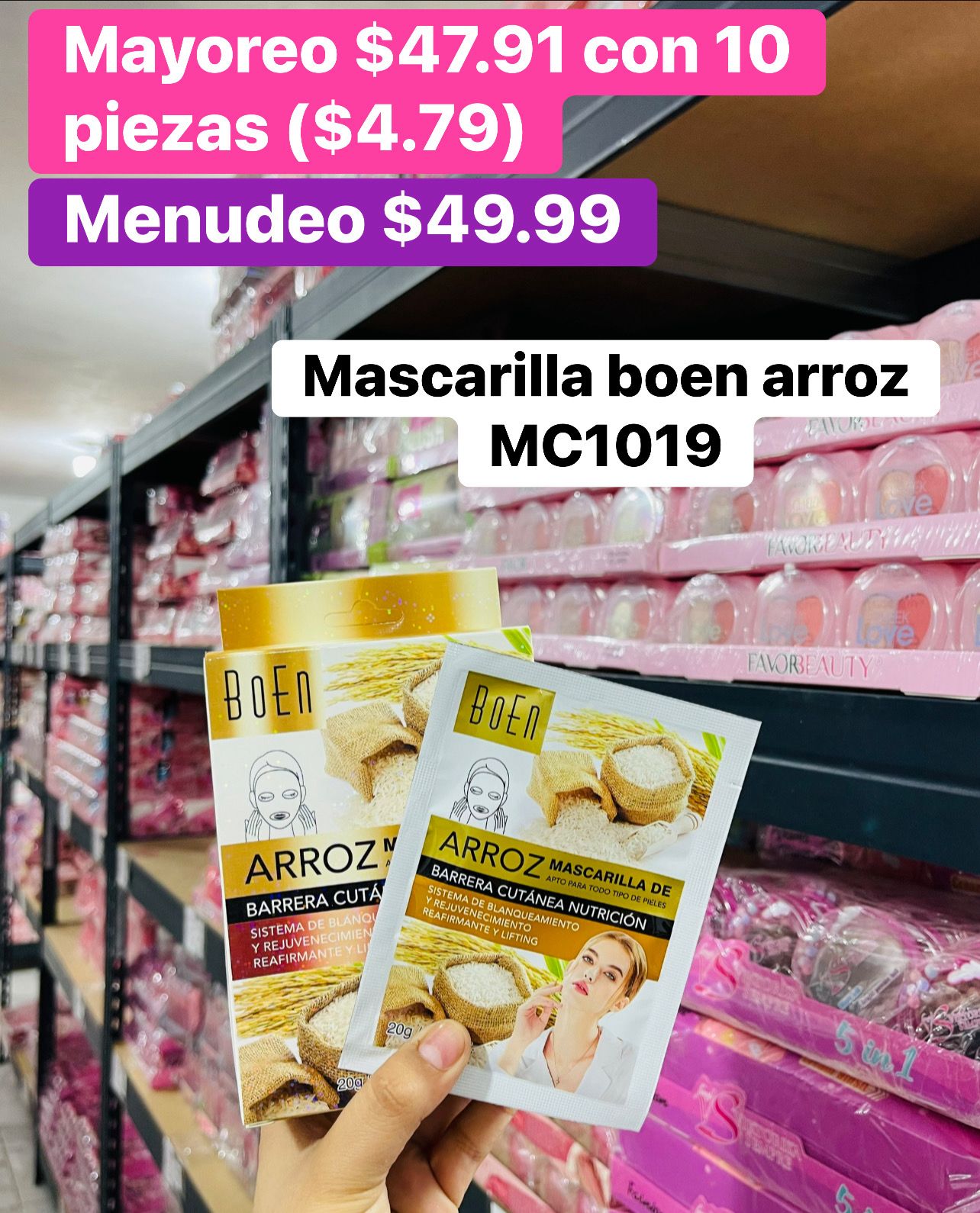 MASCARILLA BOEN B/10
