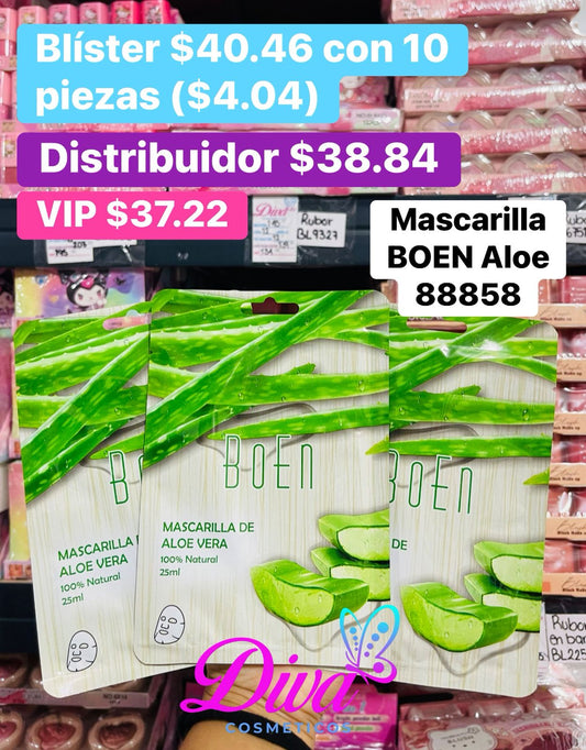 MASCARILLA 88858 ALOE B/10