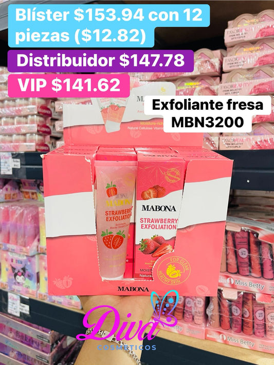 EXFOLIANTE FRESA MBN3200 B/12