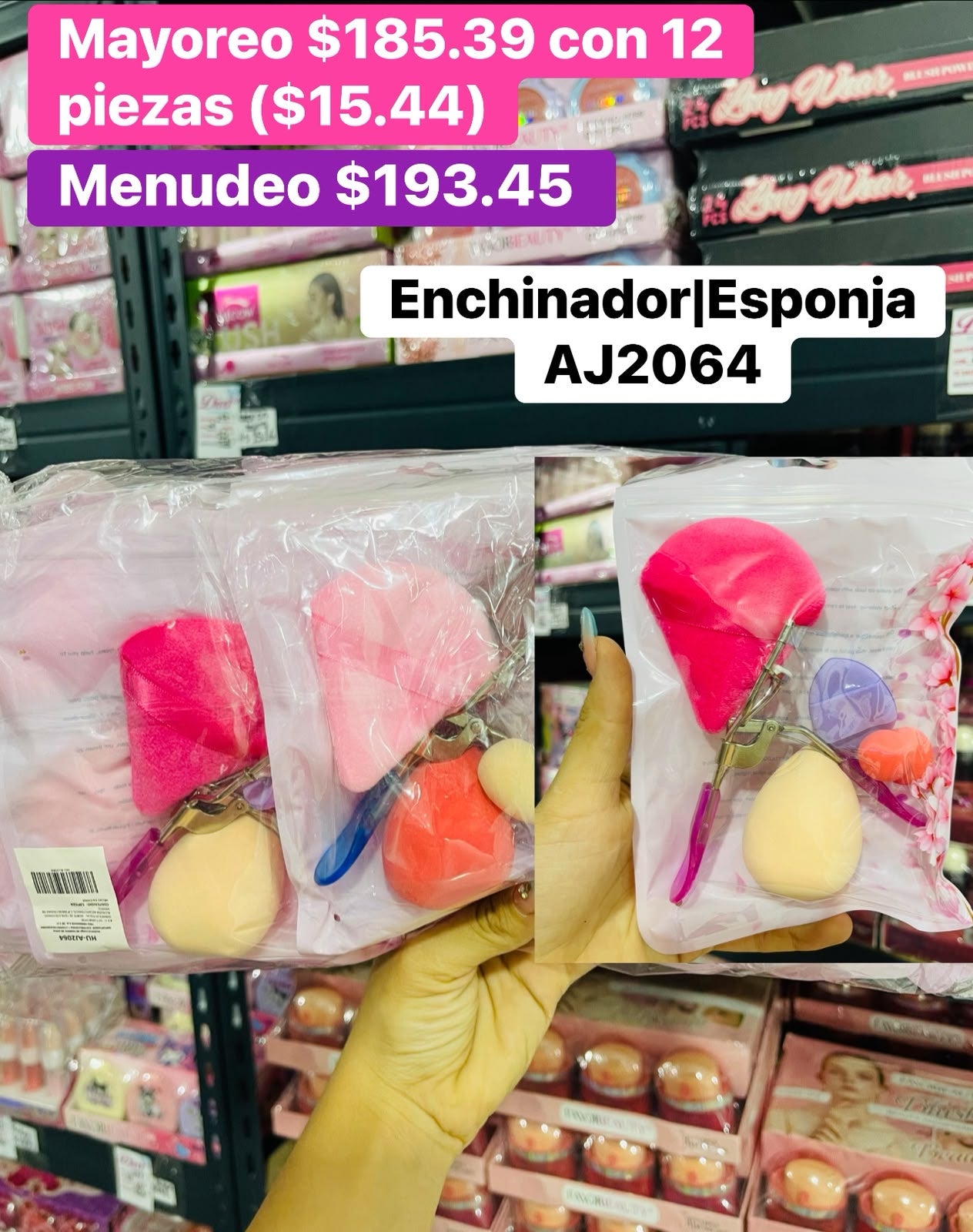KIT ENCHINADOR/ESPONJA AJ2064 B/12