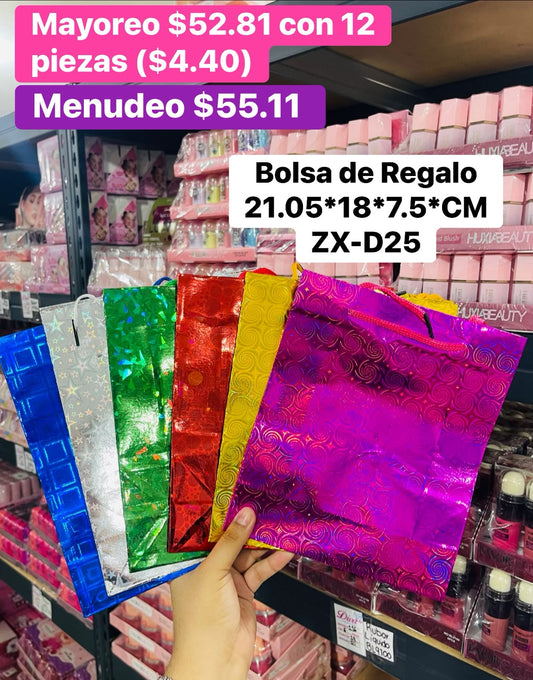 BOLSA DE REGALO ZX-D25 B/12