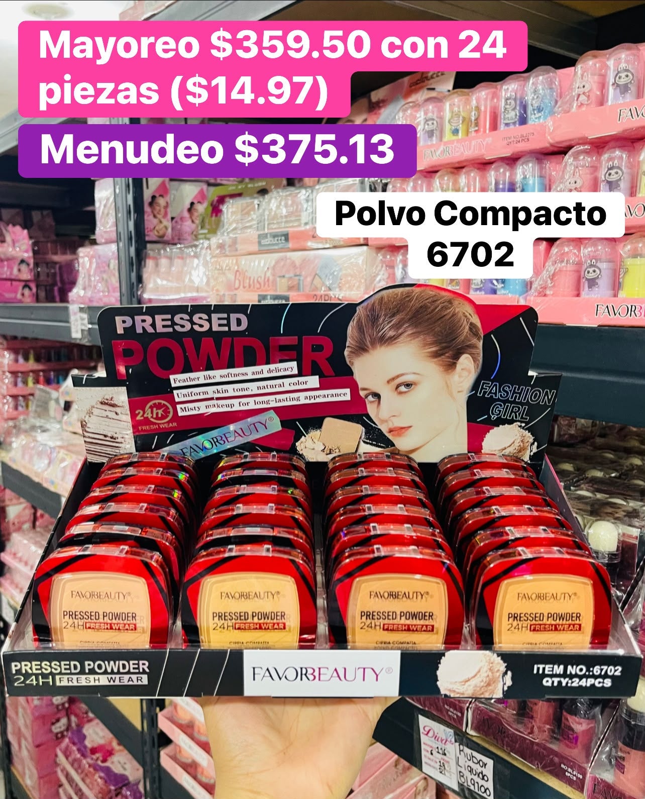 POLVO COMPACTO 6702 B/24