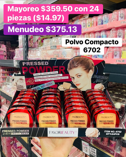 POLVO COMPACTO 6702 B/24