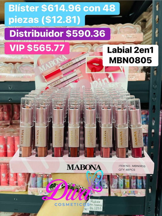 LABIAL 2IN1 MBN0805 B/48