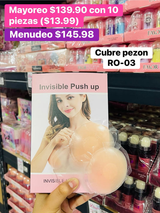 CUBRE PEZON RO-03 B/10