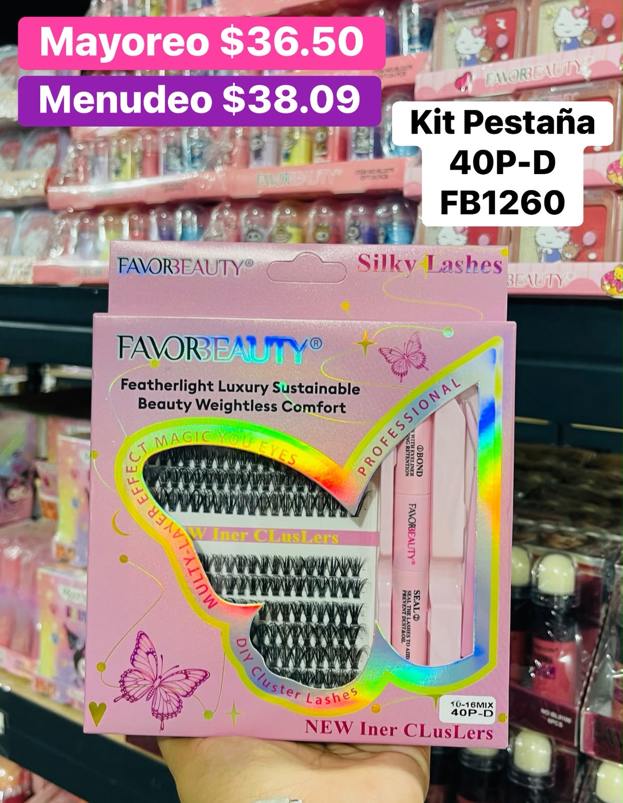 KIT PESTAÑA FB1260