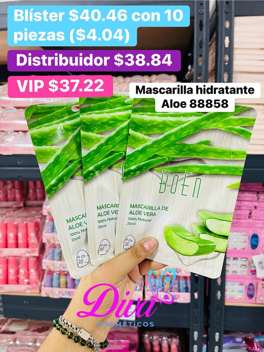 MASCARILLA 88858 ALOE B/10
