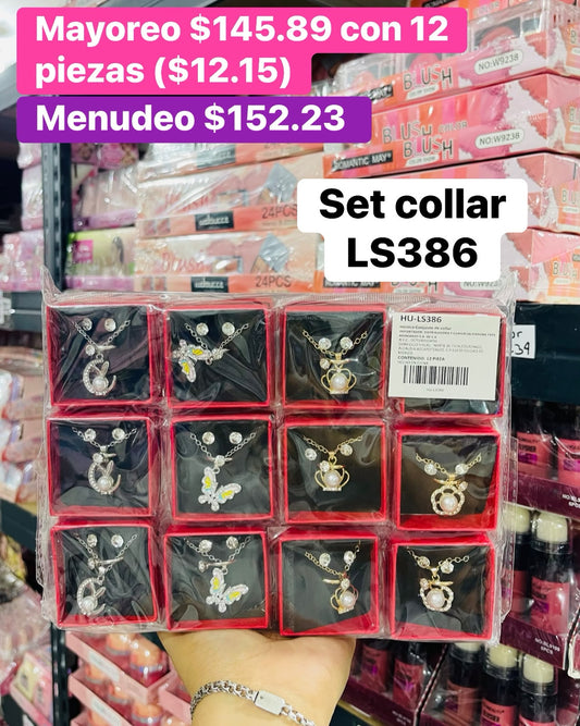 SET COLLAR LS386 B/12
