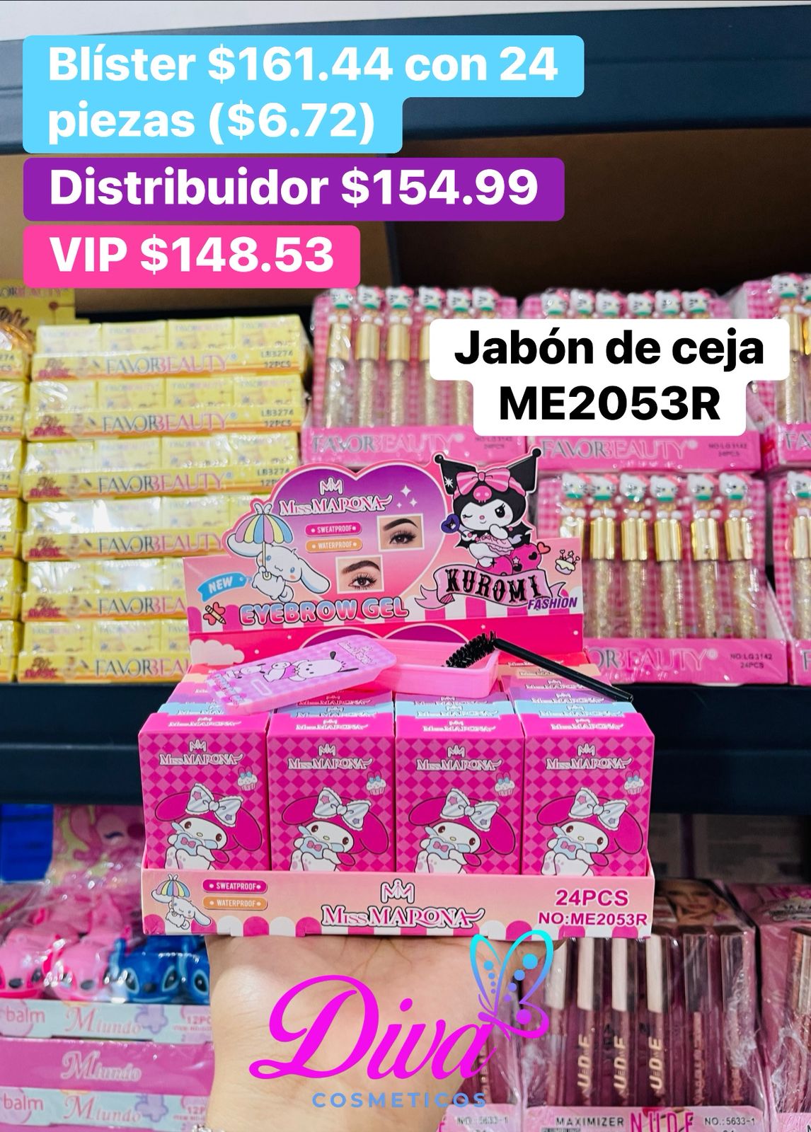 JABON CEJA ME2053R B/24