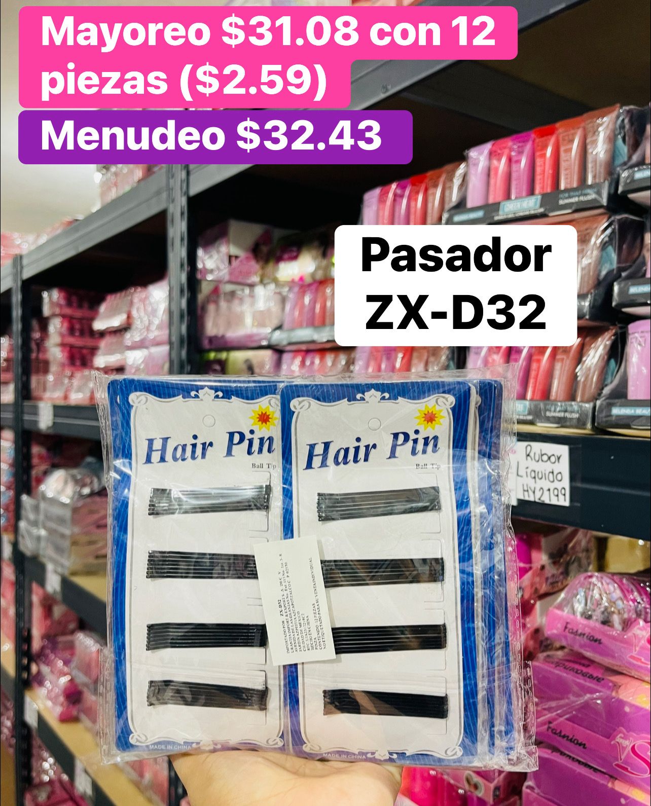 PASADOR ZX-D32 B/12