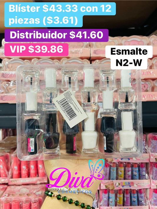 ESMALTE N2-W B/12