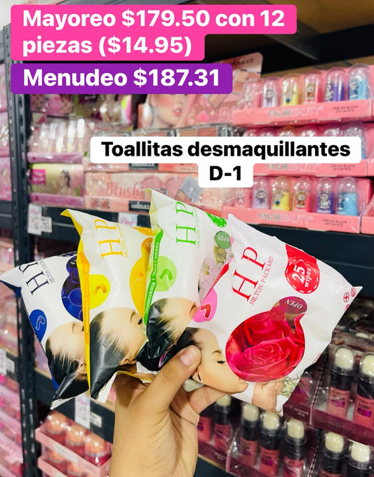 TOALLITAS D-1 B/12