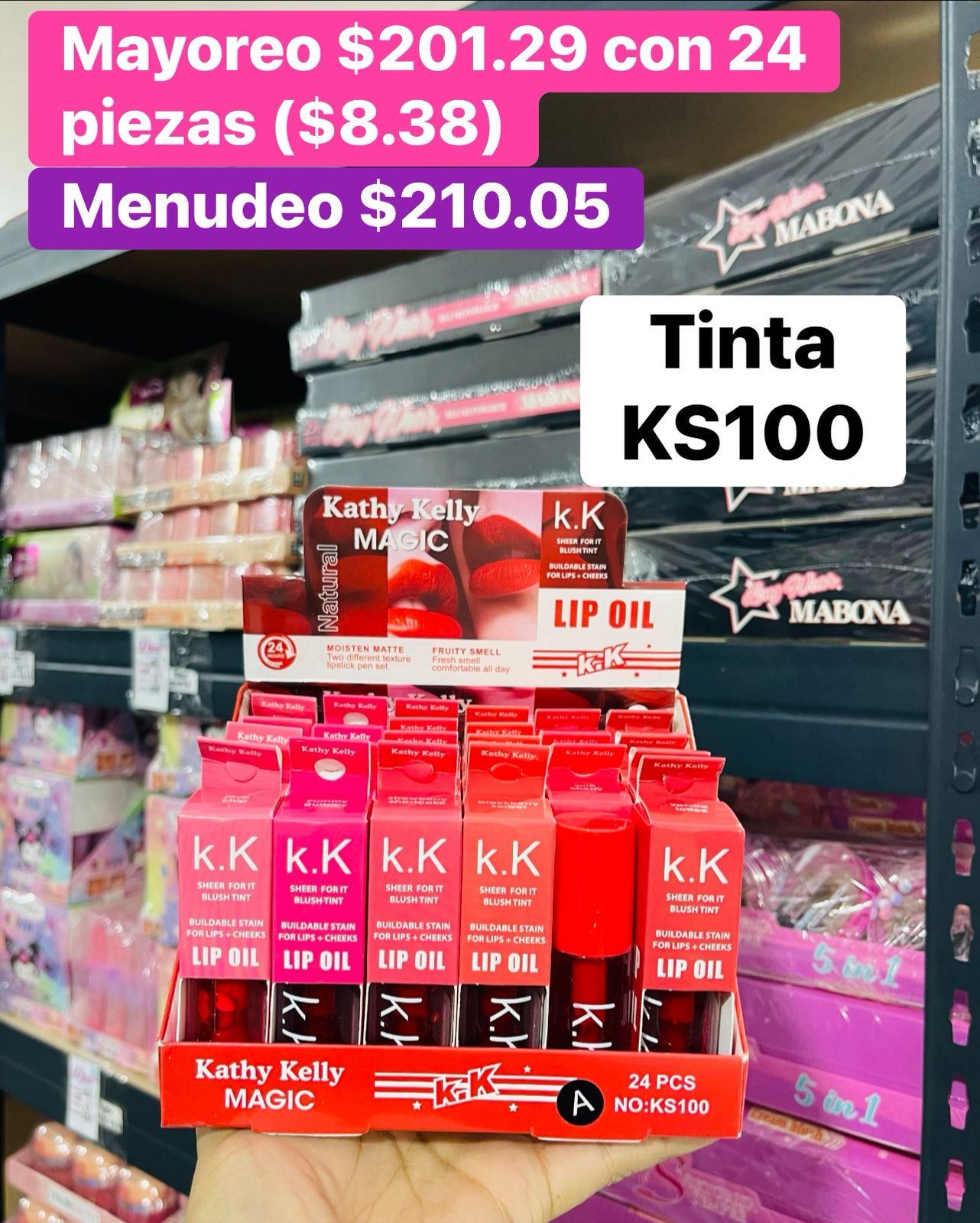 TINTA KS100A B/24
