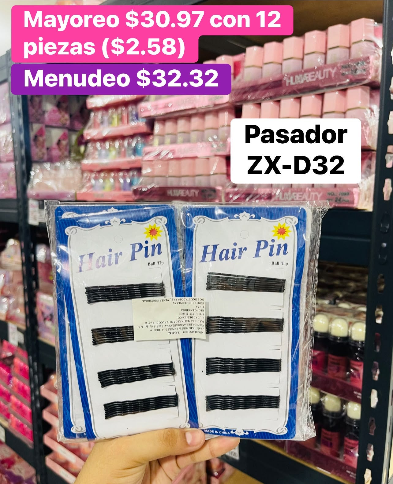 PASADOR ZX-D32 B/12