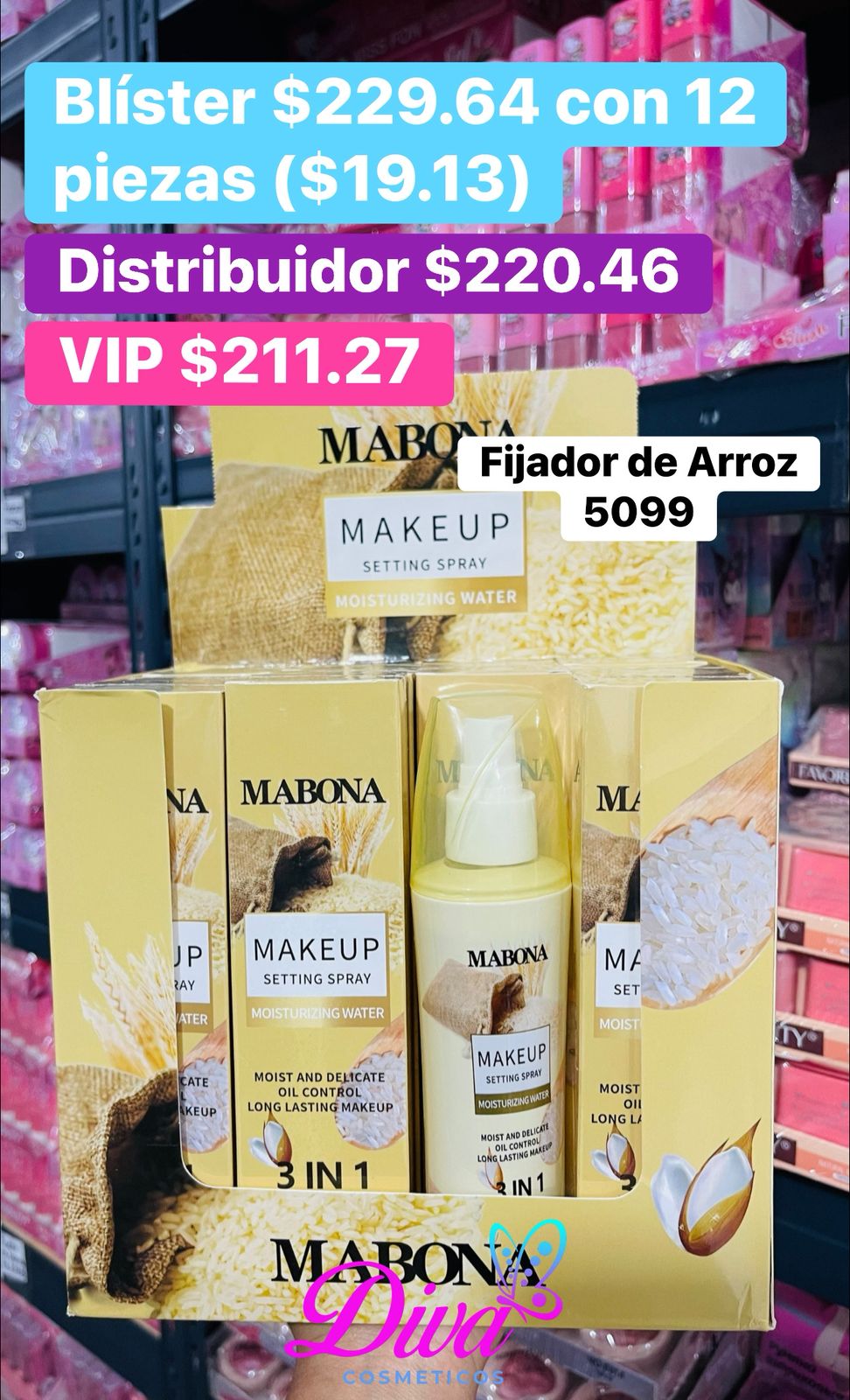 FIJADOR ARROZ 3IN1 B/12