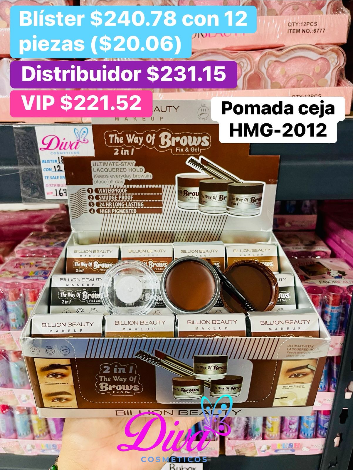 POMADA CEJA HMG-2012 B/12