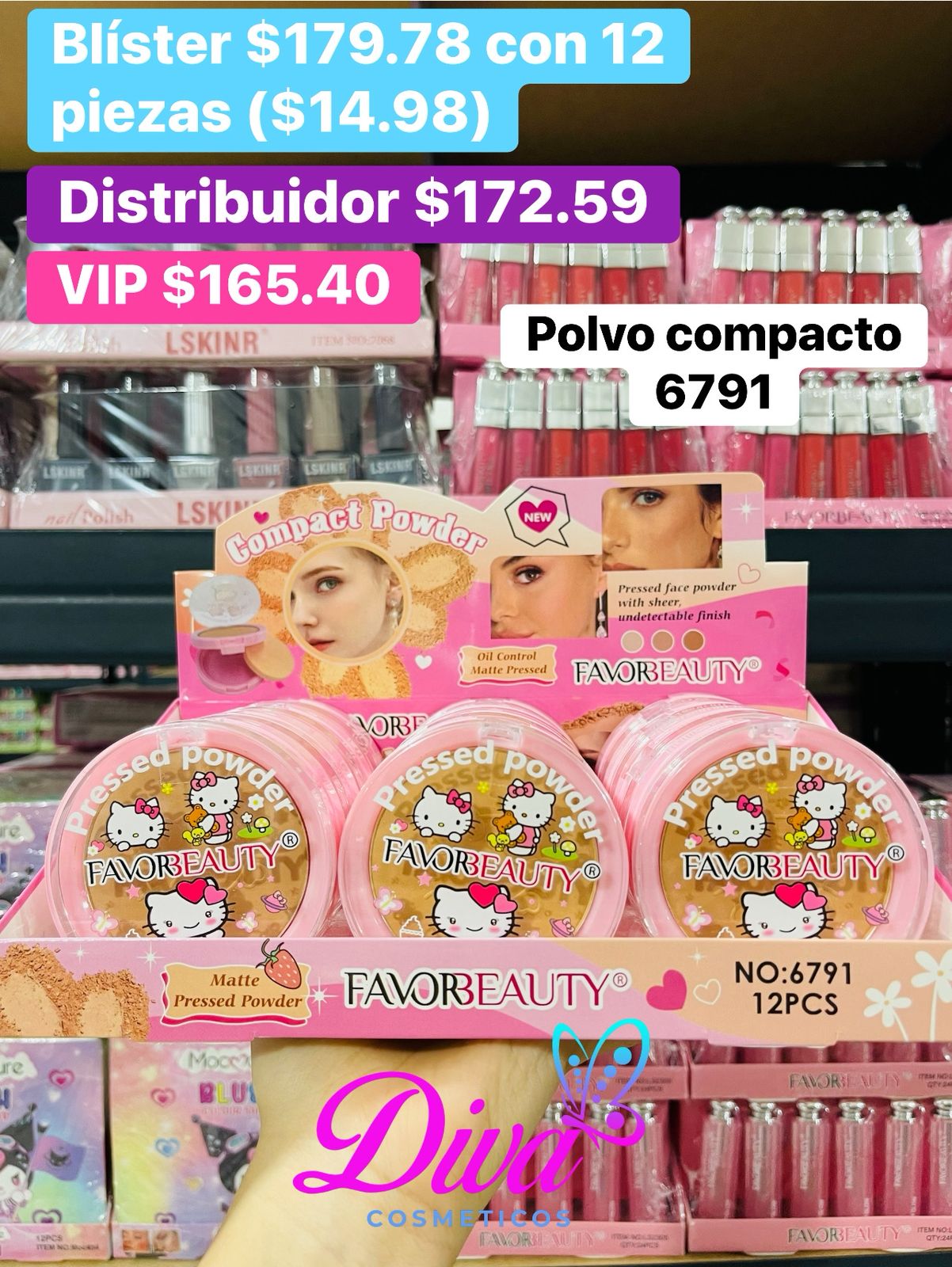 POLVO COMPACTO 6791 B/12