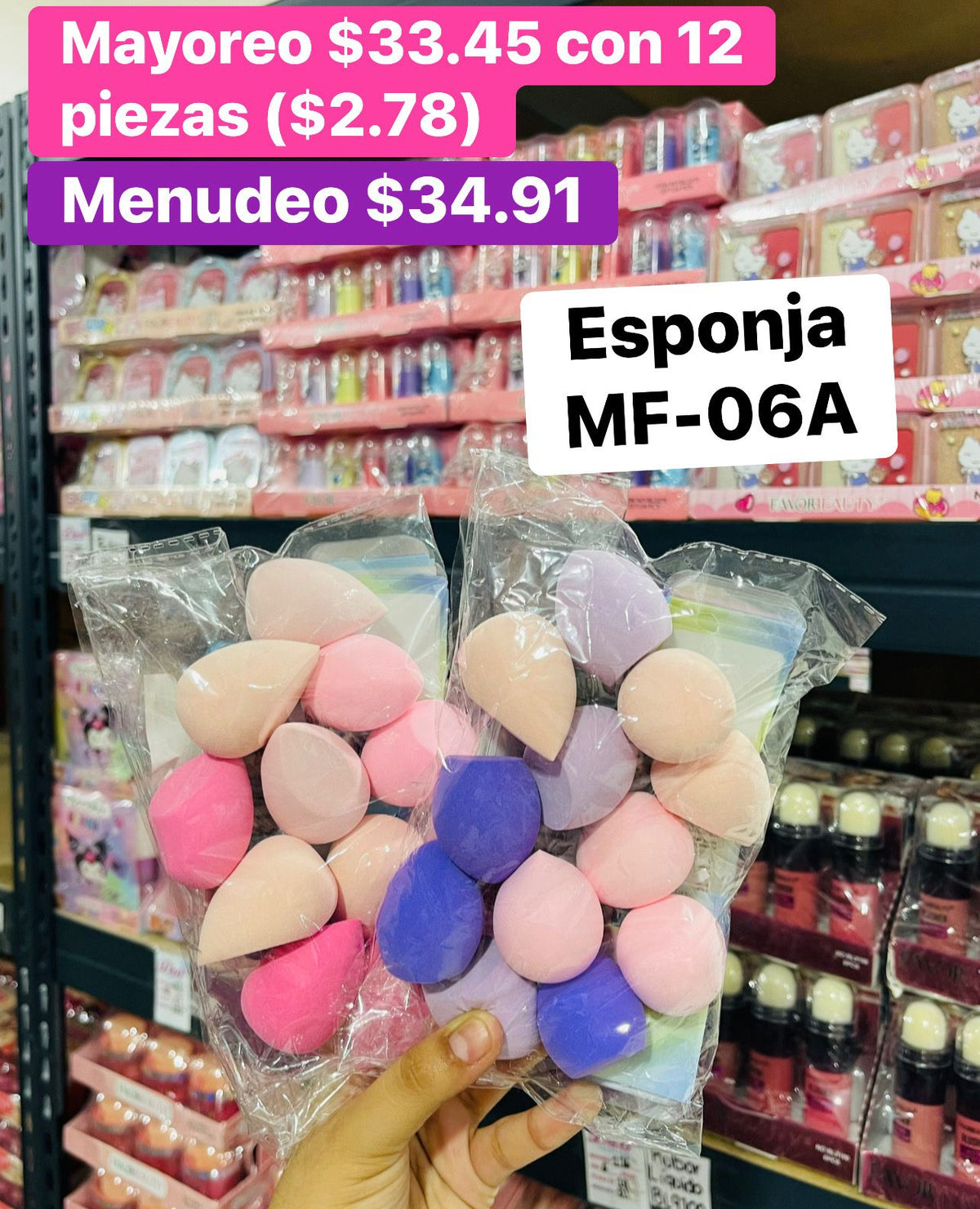 ESPONJA MF-06A B/12