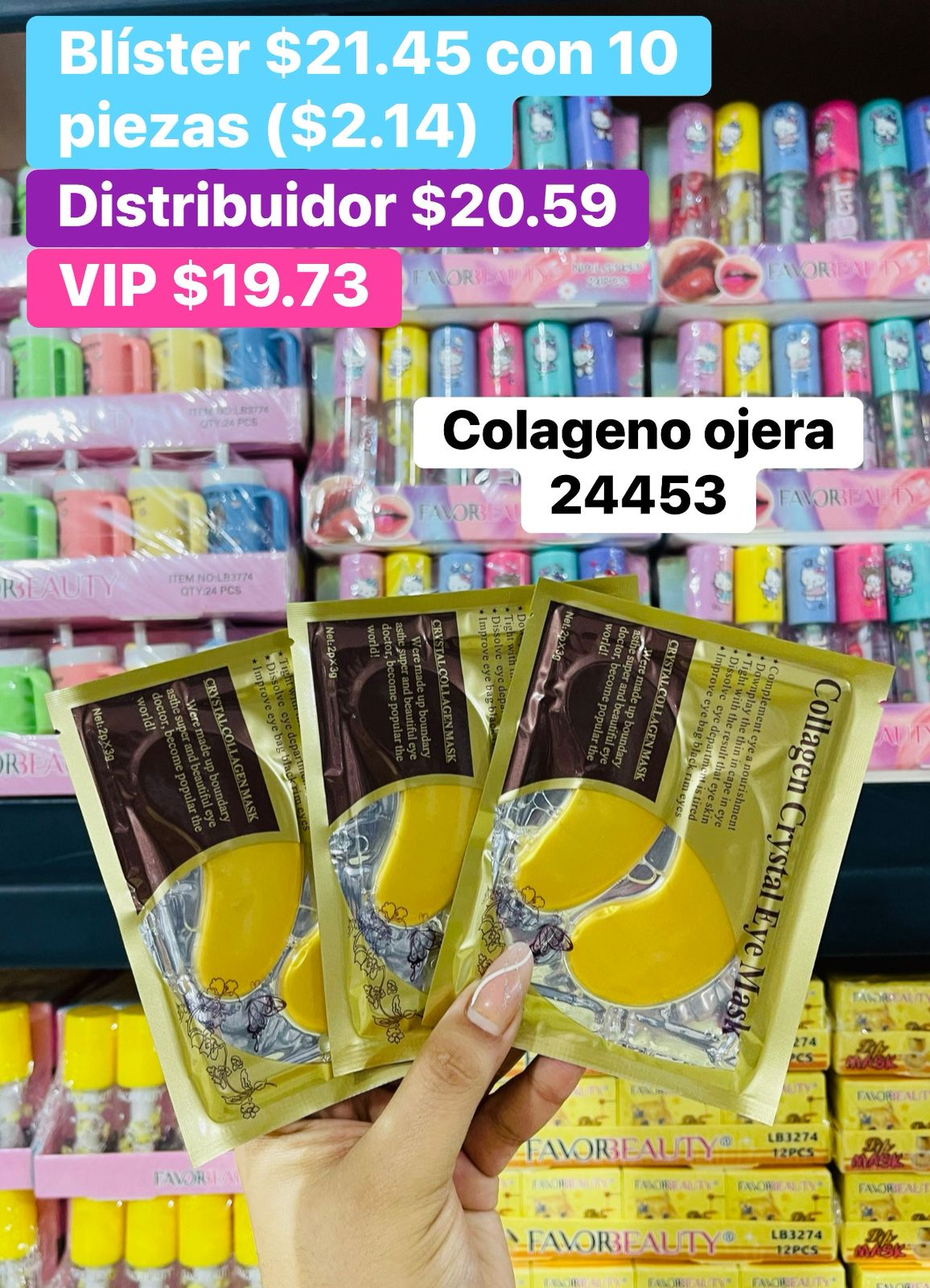 COLAGENO PARA OJERAS B/10