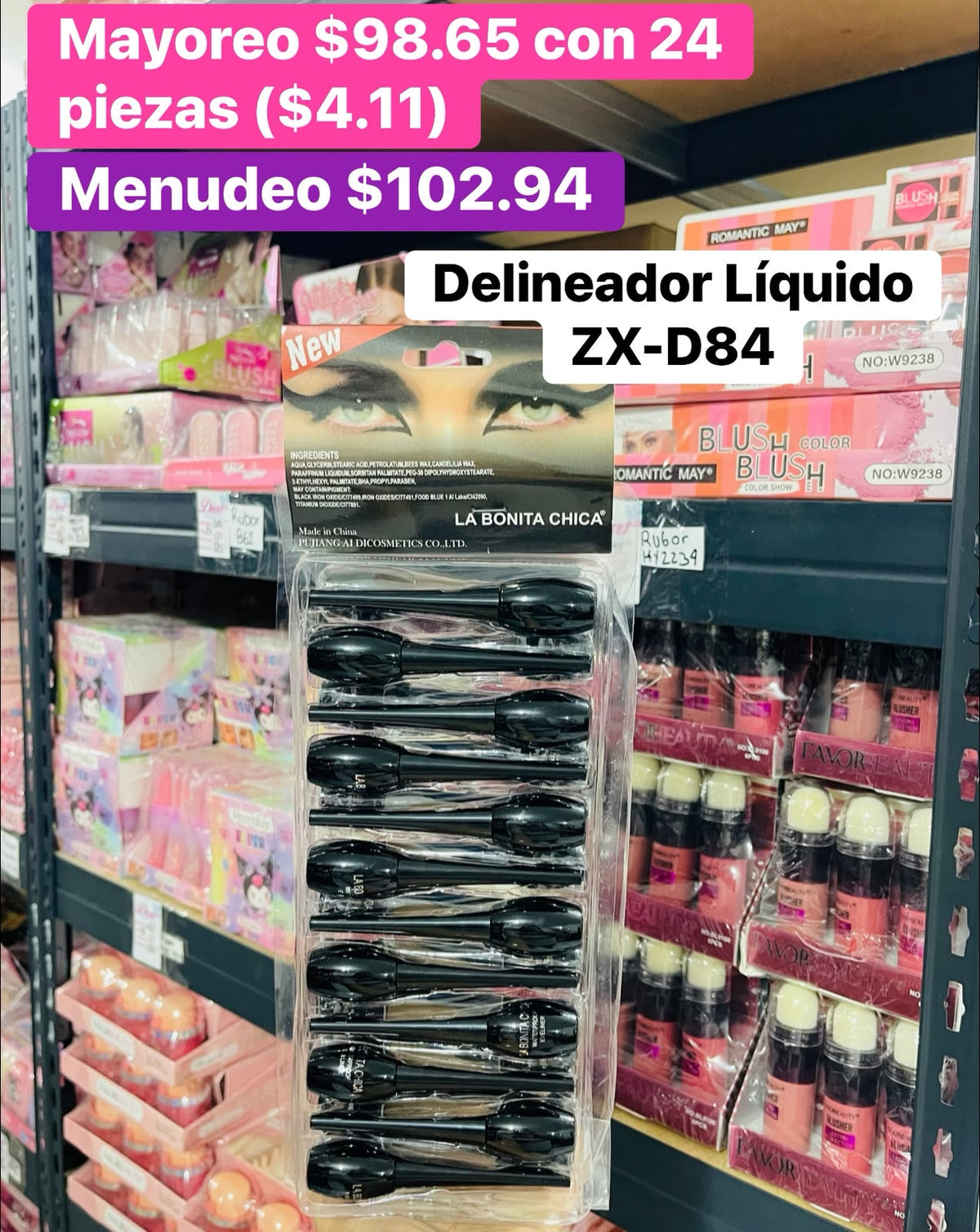 DELINEADOR ZX-D84 B/24