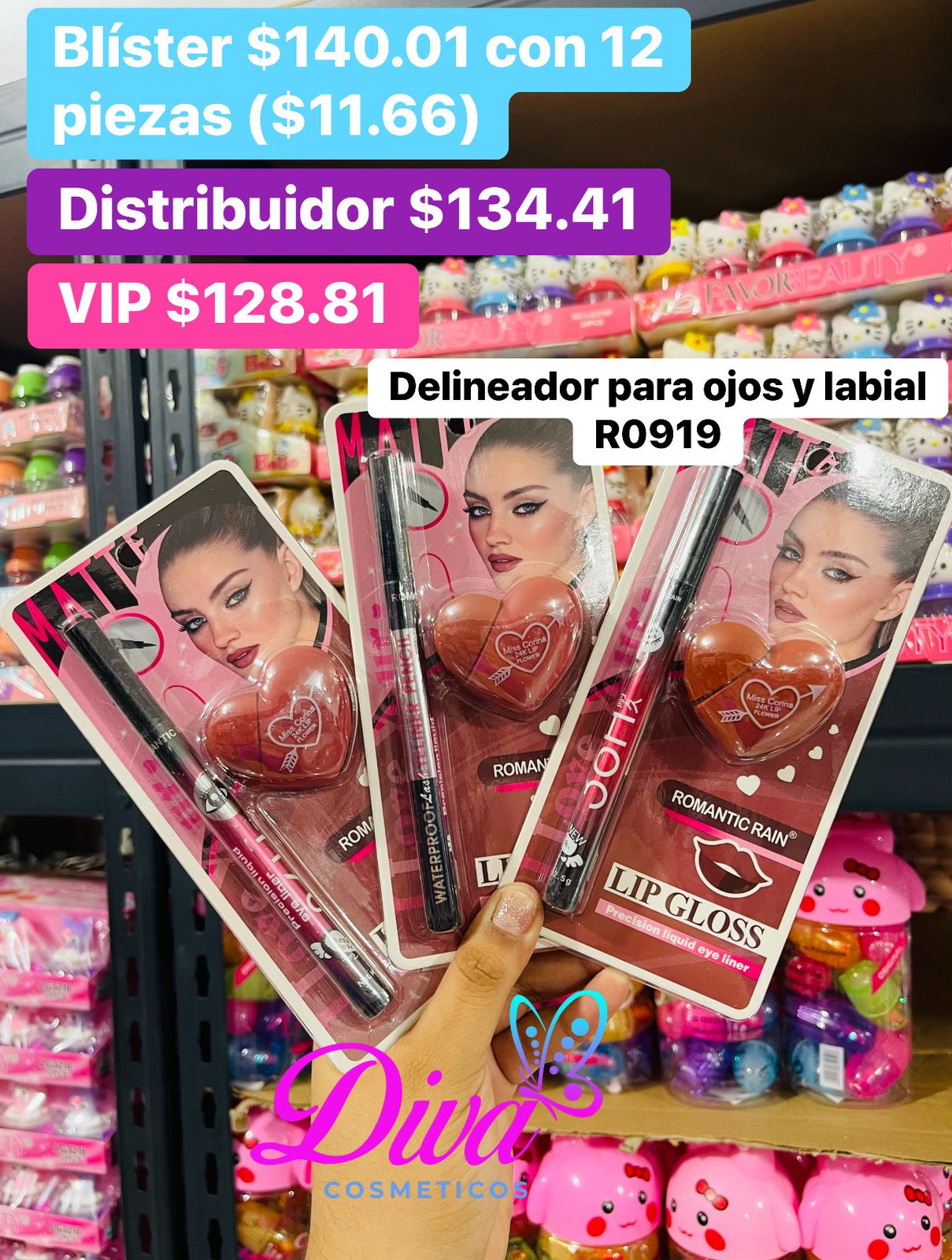 DELINEADOR/LABIAL R0919 B/12