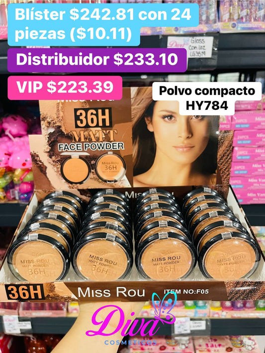 POLVO COMPACTO HY784 B/24