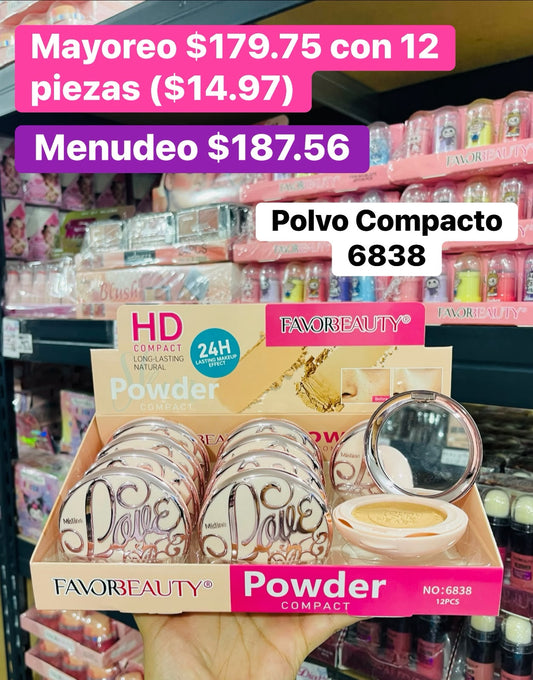 POLVO COMPACTO 6838 B/12