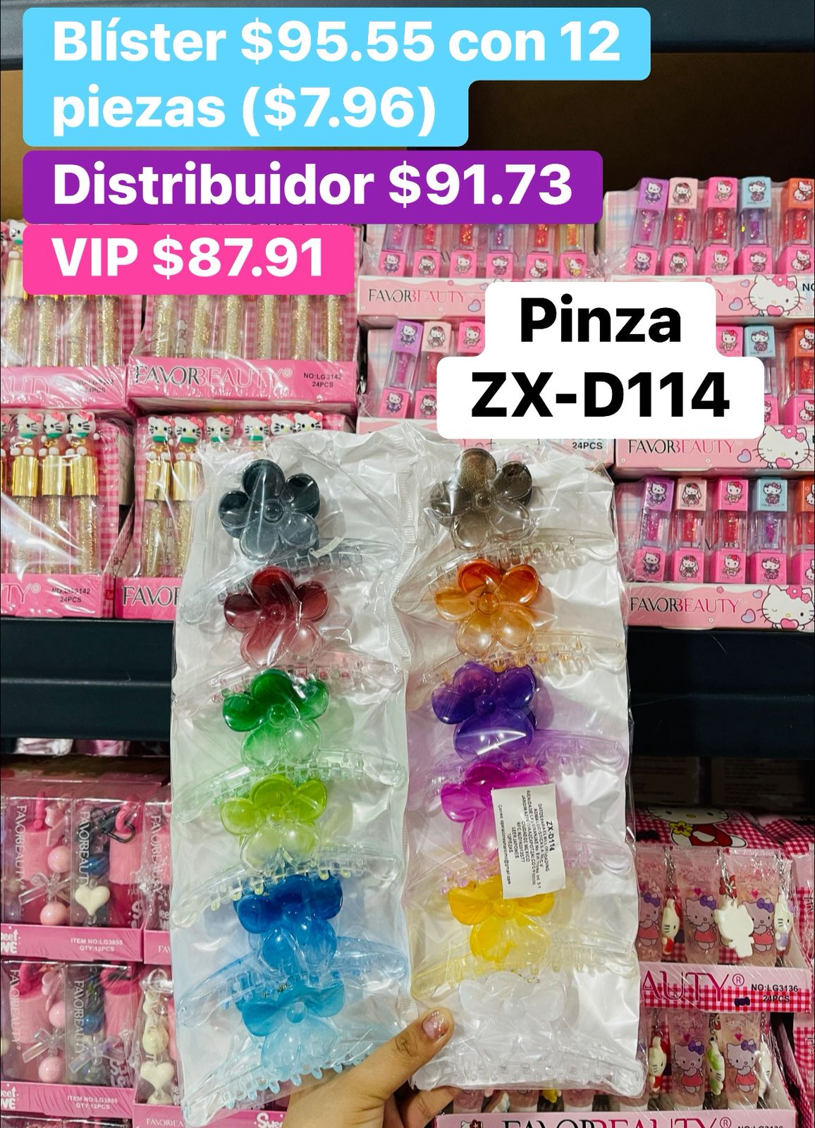 PINZA ZX-D114 B/12