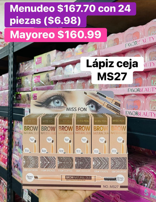 LAPIZ DUO MS27 B/24