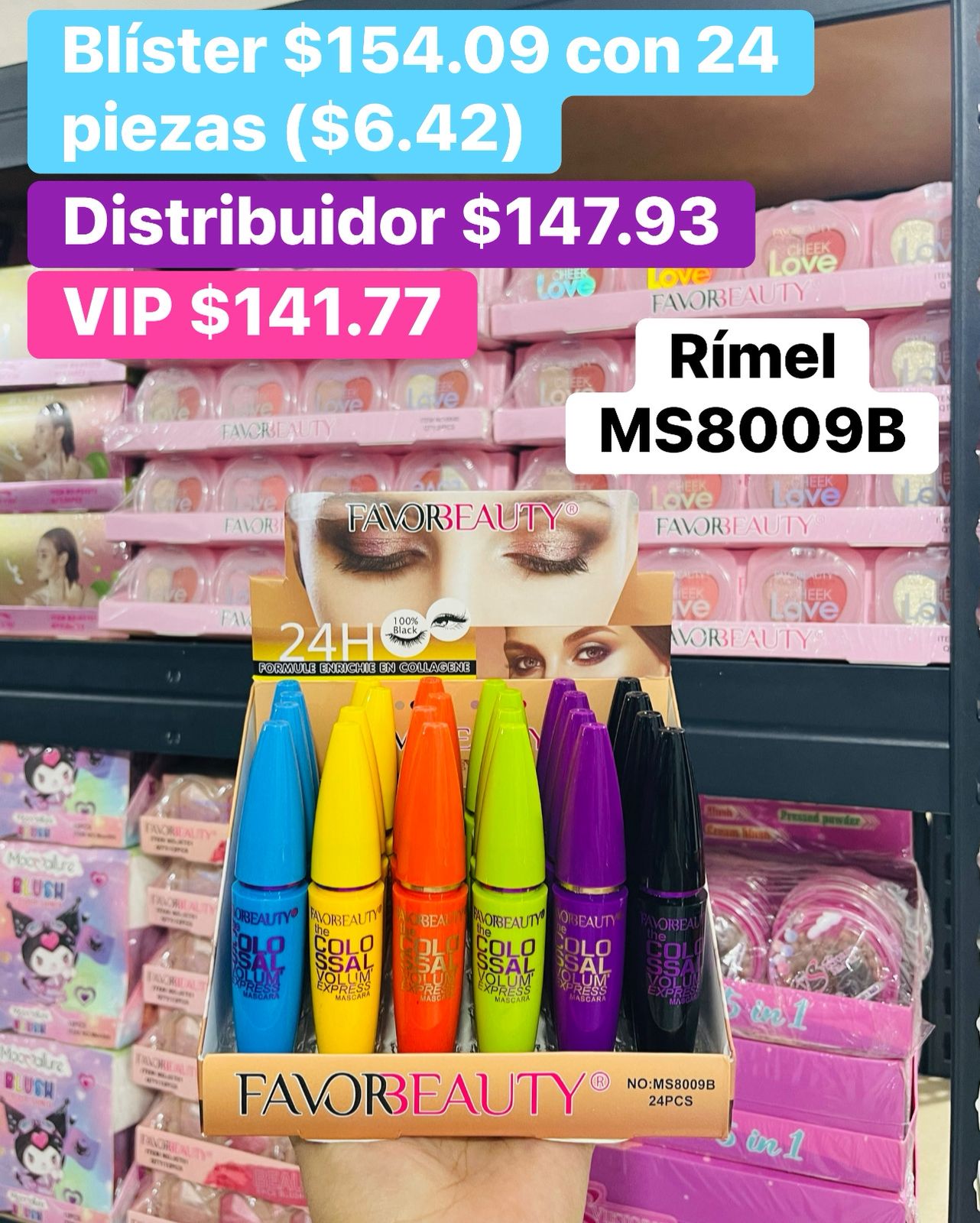 RIMEL MS8009B B/24