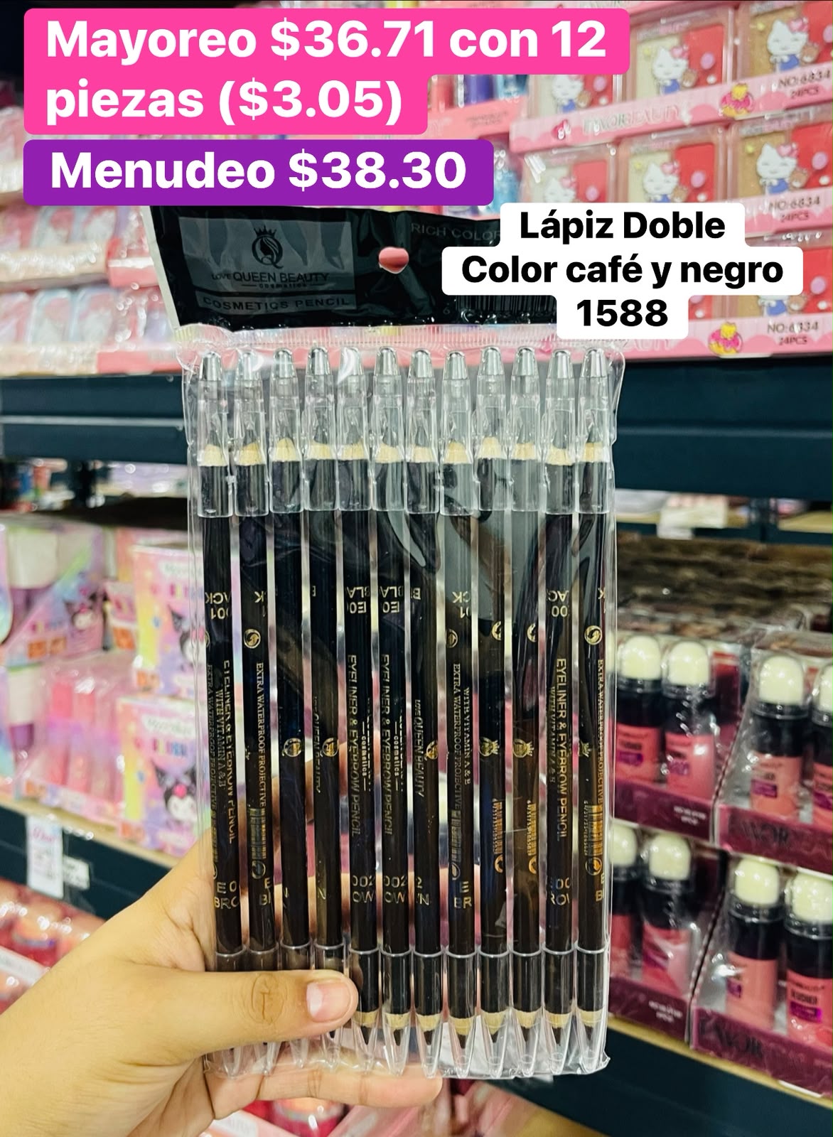 LAPIZ DOBLE 1588 B/12