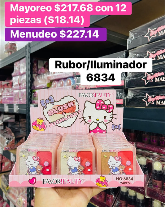 RUBOR/ILUMINADOR 6834 B/24